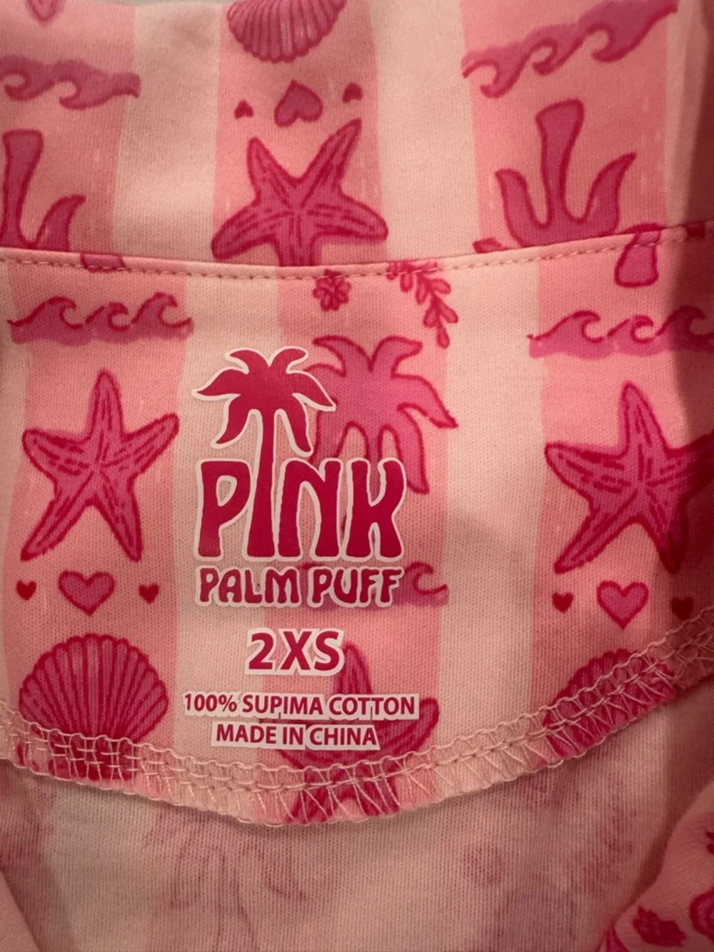 PINK PALM PUFF - Picture 3 of 3